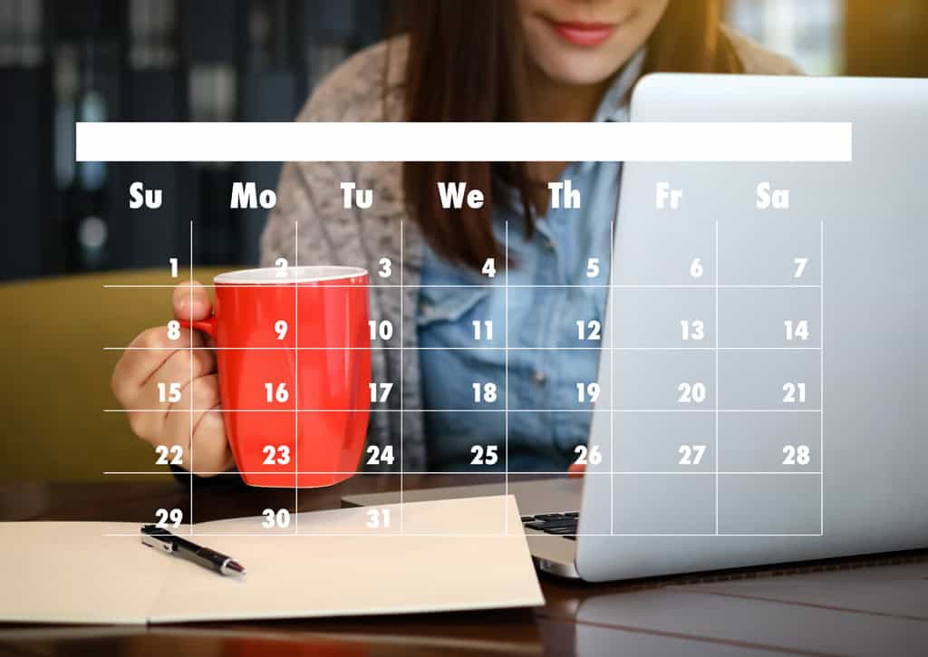 social media content calendar tips