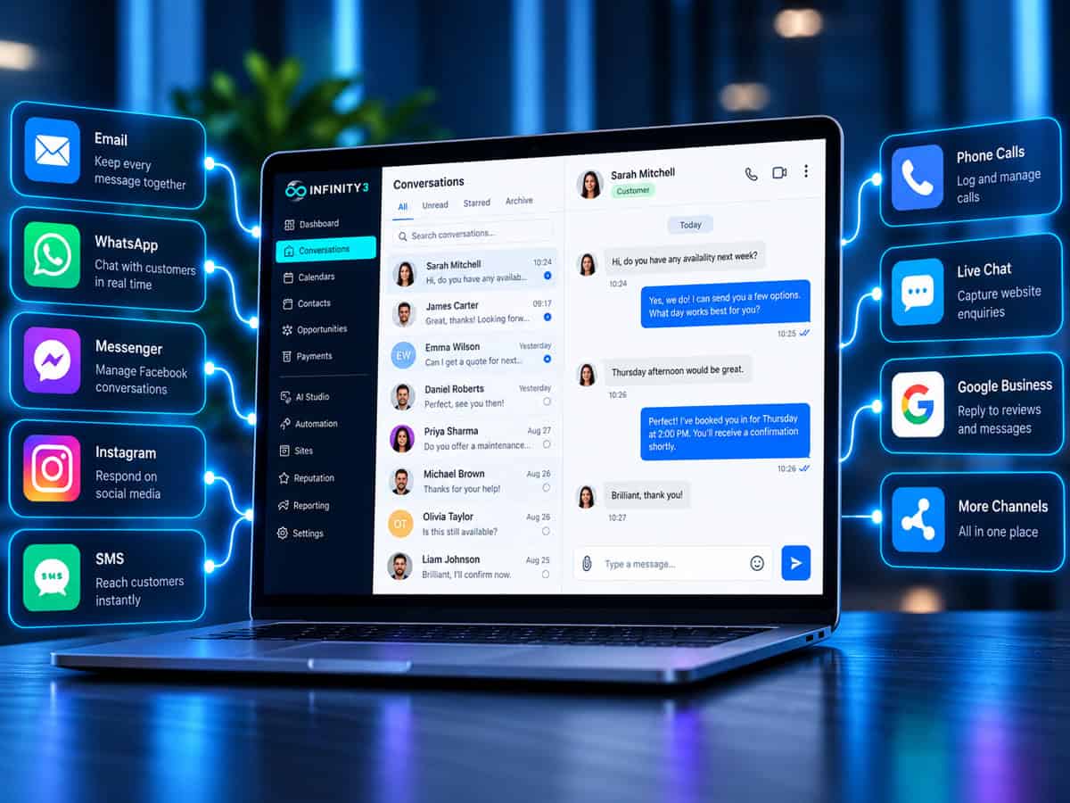 infinity3 all in one inbox