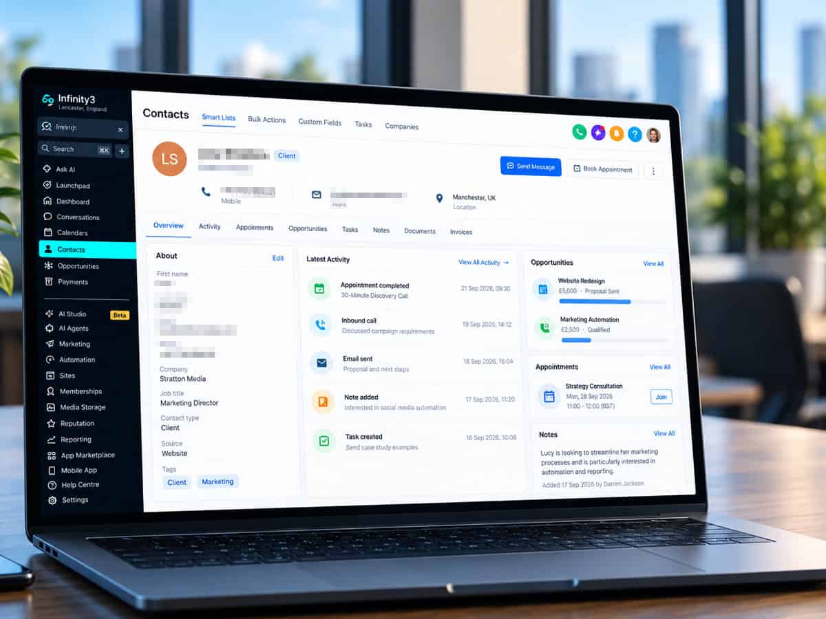 infinity3 crm