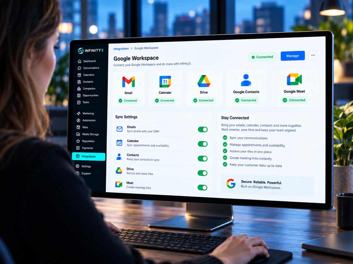 infinity3 google workspace