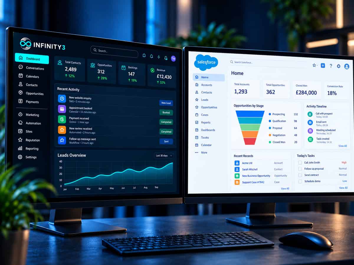 infinity3 vs salesforce