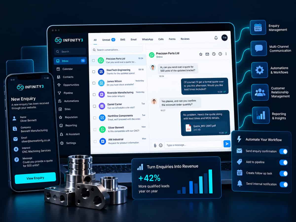 manufacturing client journey connected