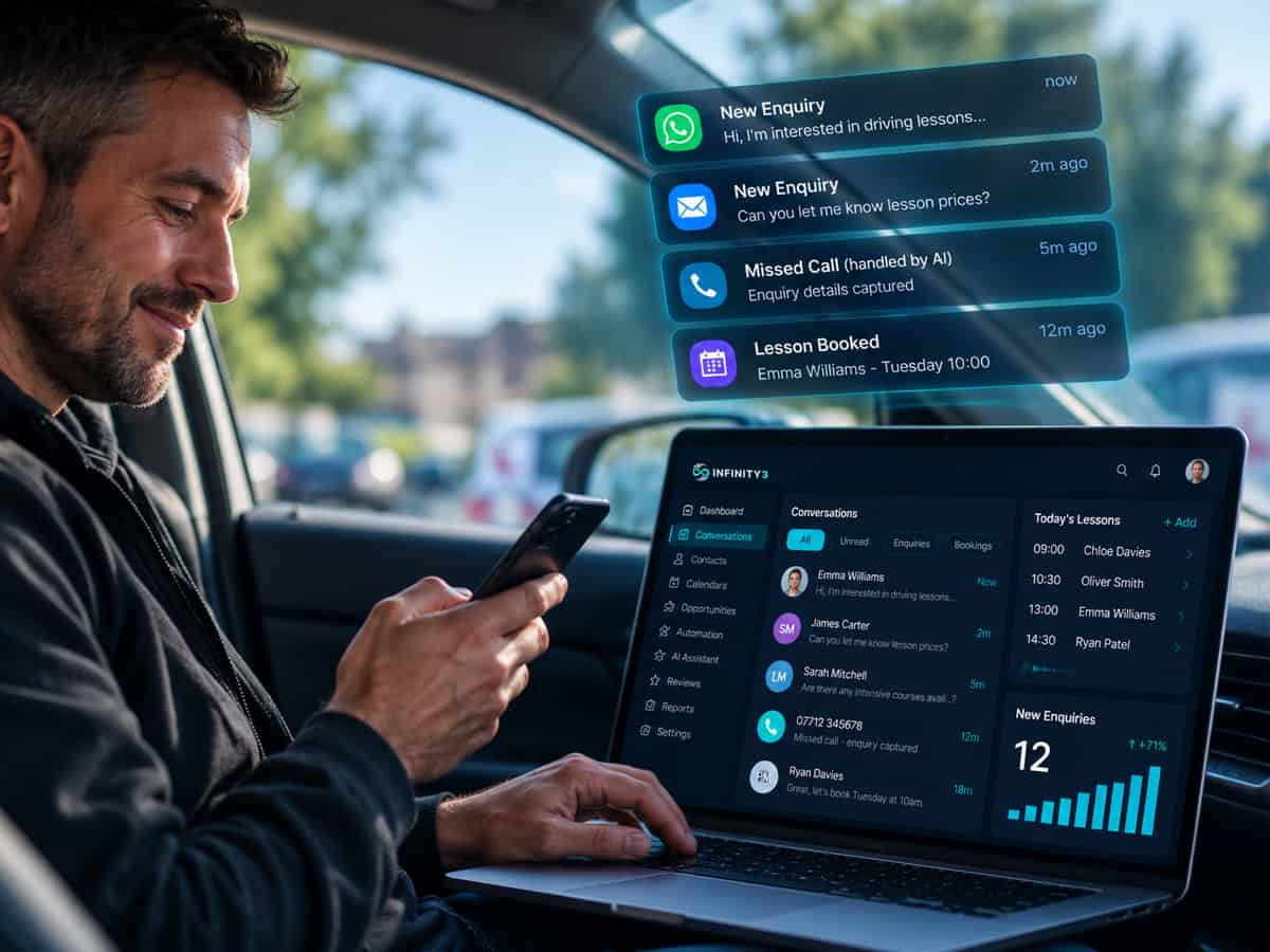 infinity3 for driving schools